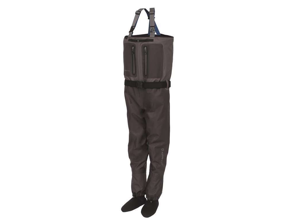 Kinetic X5 Åndbare Waders Stocking Foot Boulder Grey
