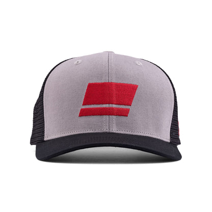 Abu Garcia Flag Trucker Cap â€“ AbuGarcia_FlagTrucker_SilverBlack_alt1.jpg