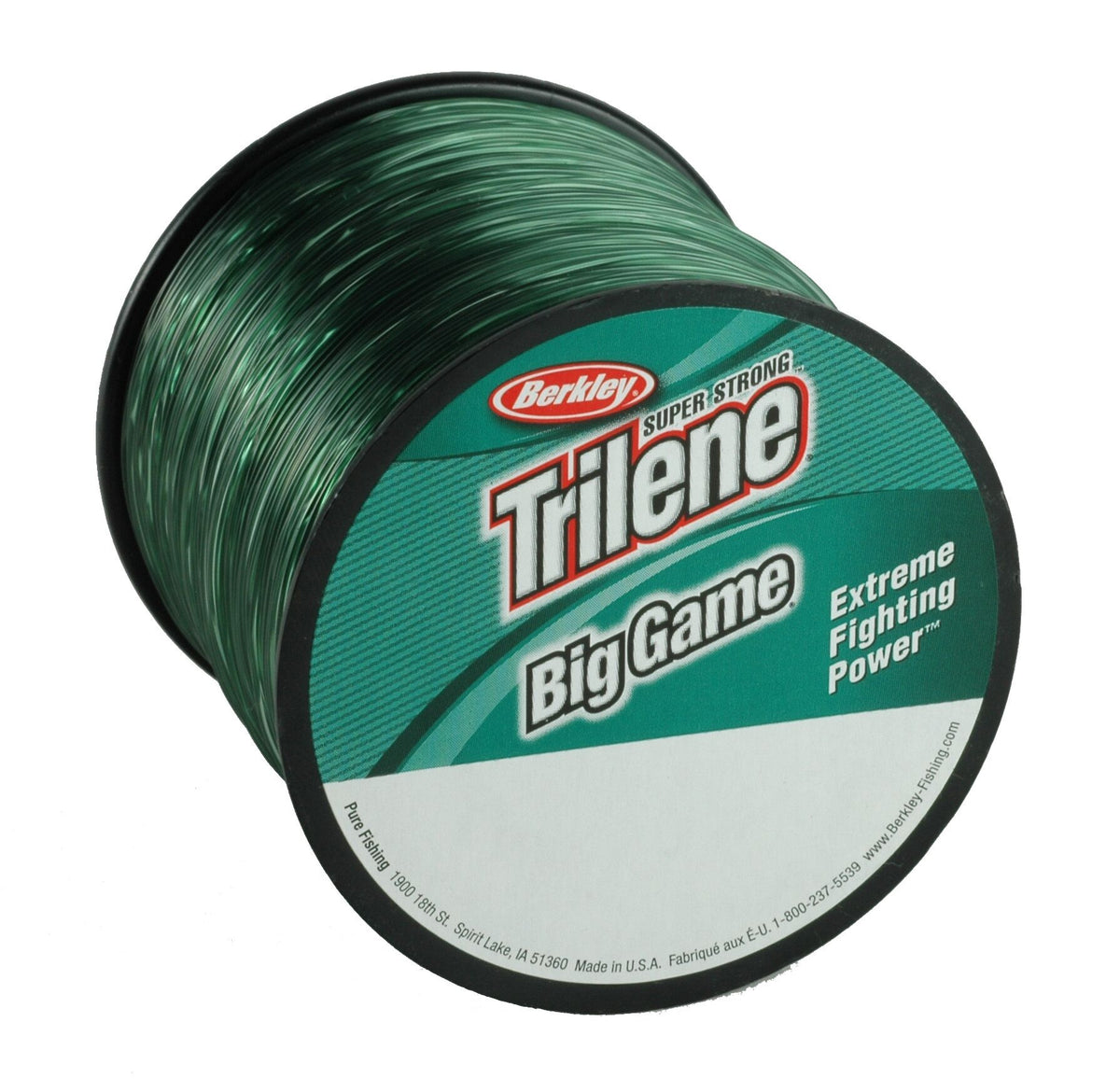 Berkley Trilene® Big Game™ Monofilament â€“ Big_Game_BGQS_Qrtr_Grn.jpg