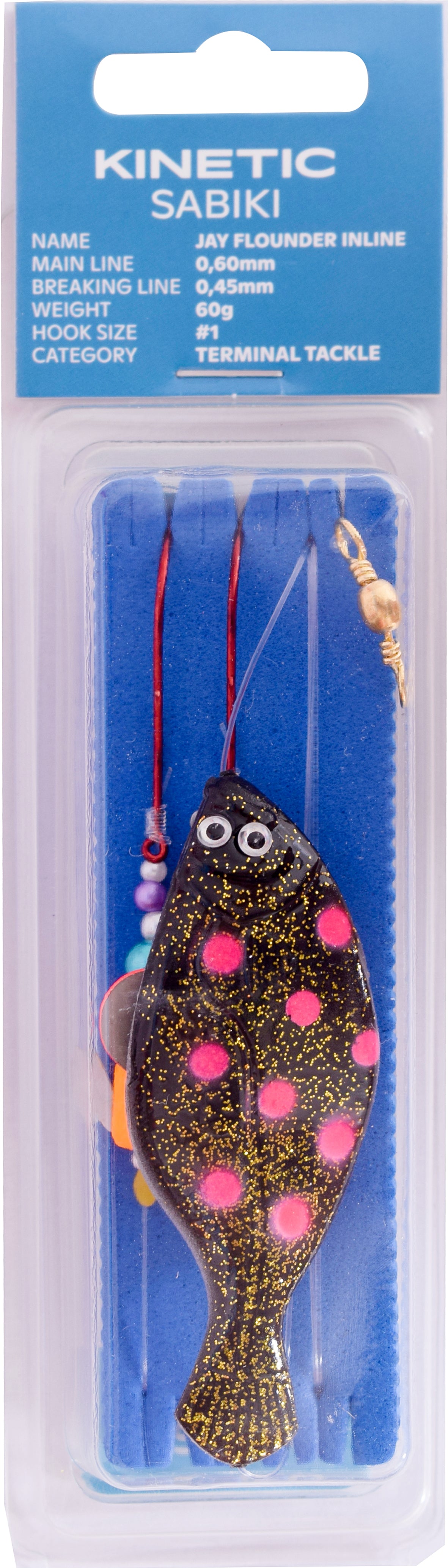 Kinetic Sabiki Jay Flounder Inline Rig 90g+120g