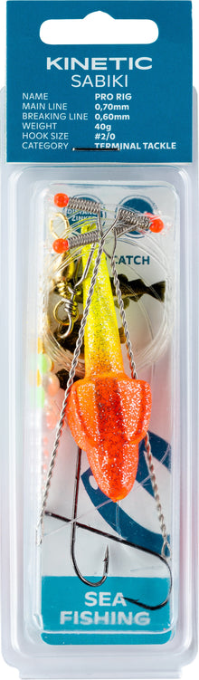 Kinetic Sabiki Pro Rig 60g