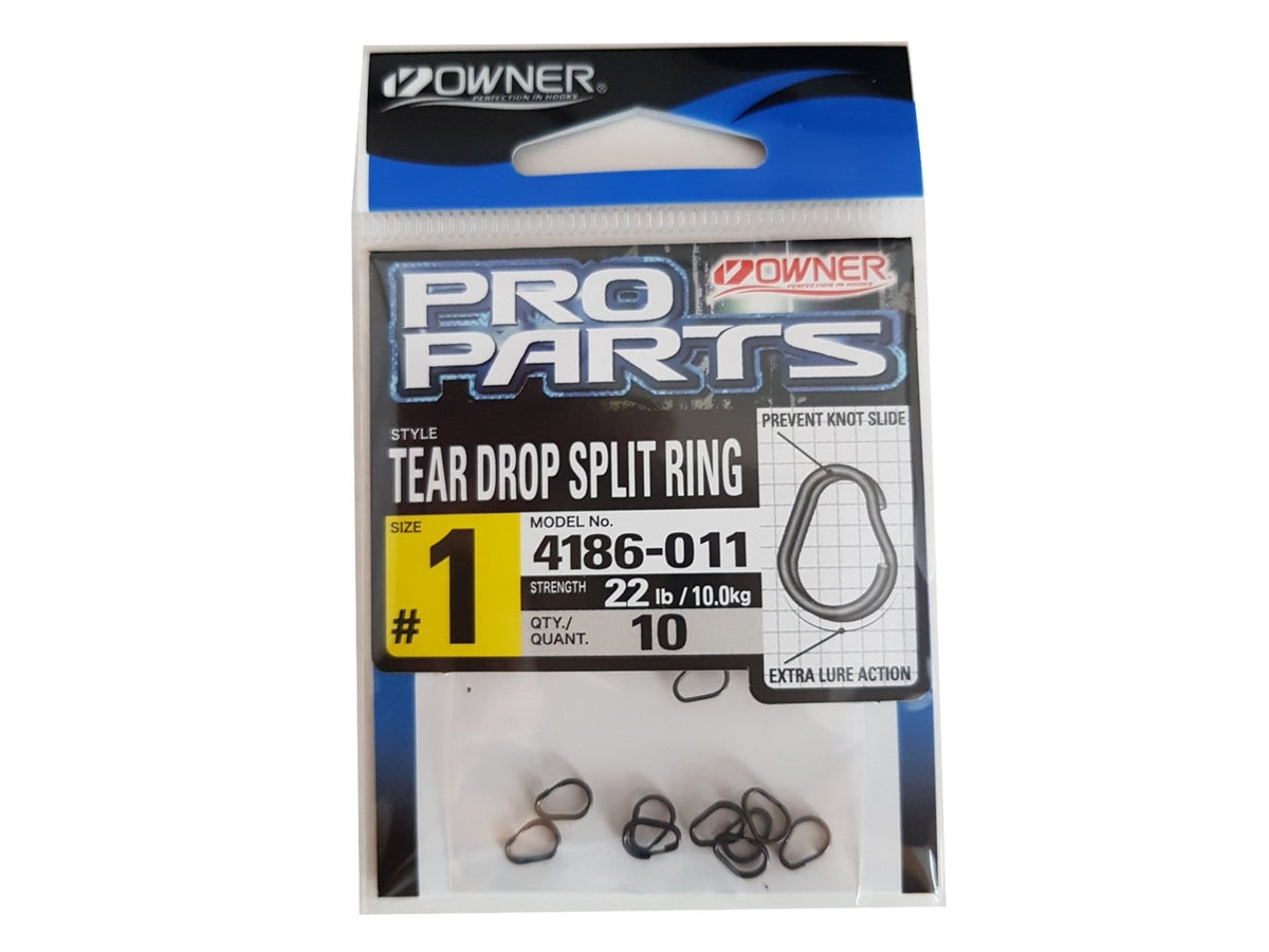 Owner Tear Drop Split Ring