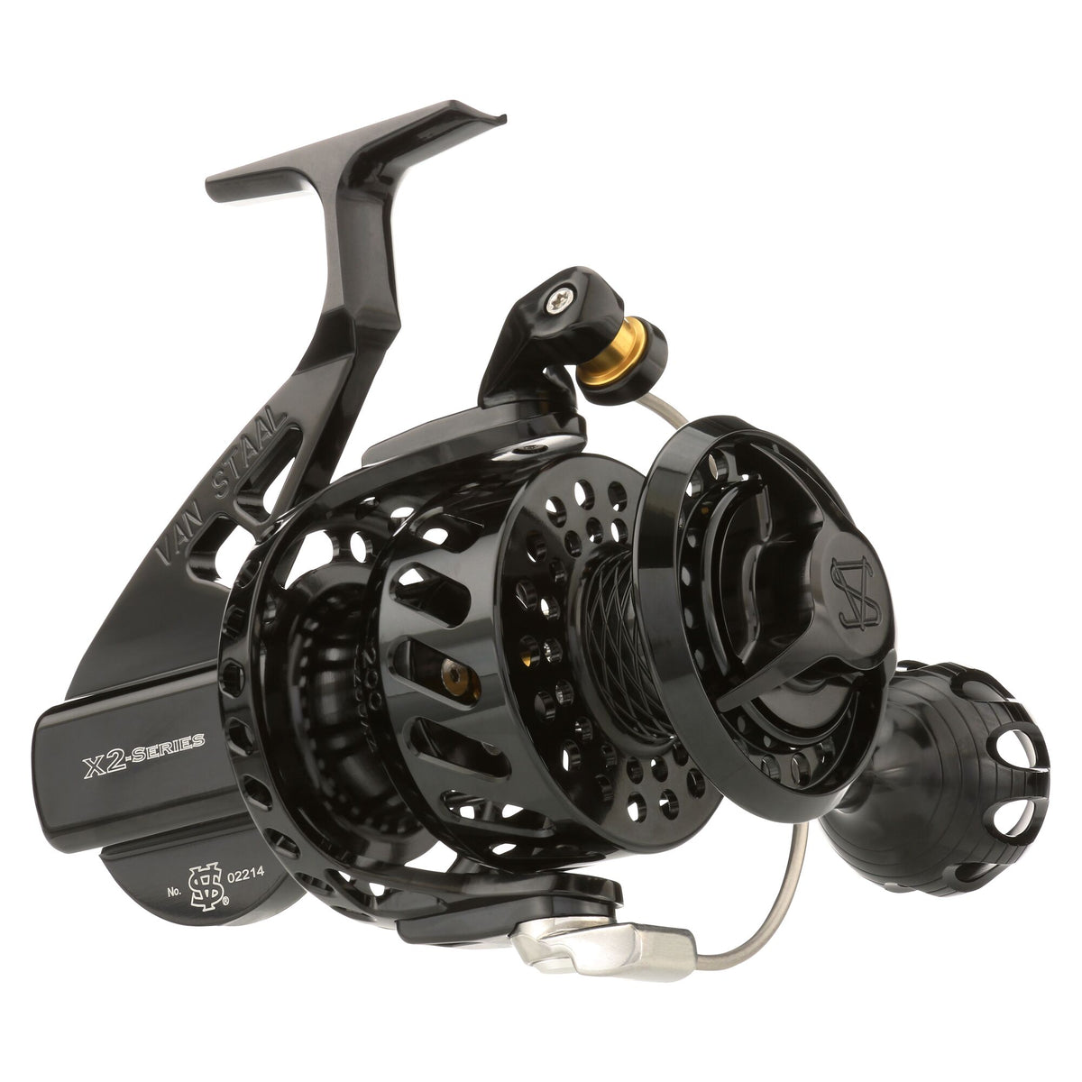 Van Staal VSX2 Bailed Spinning â€“ VanStaal_VSX2BailedSpinningReel_200_Black_alt1.jpg