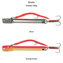 Farveoversigt – Kinetic Torpedo 200g.