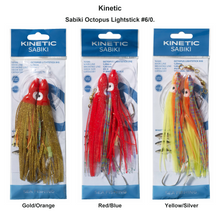 Farveoversigt – Kinetic Sabiki Octopus Lightstick #6/0.