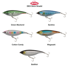 Farveoversigt – Berkley DEX Stick Shadd