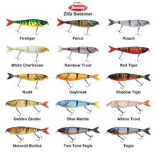 Farveoversigt – Berkley Zilla Swimmer