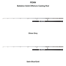 Farveoversigt – PENN Battalion Solid Offshore Casting Rod