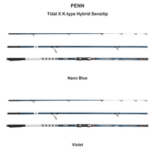 Farveoversigt – PENN Tidal X K-type Hybrid Sensitip