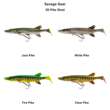 Farveoversigt – Savage Gear 3D Pike Shad