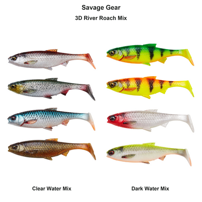Farveoversigt – Savage Gear 3D River Roach Mix
