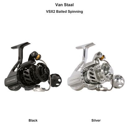 Farveoversigt – Van Staal VSX2 Bailed Spinning