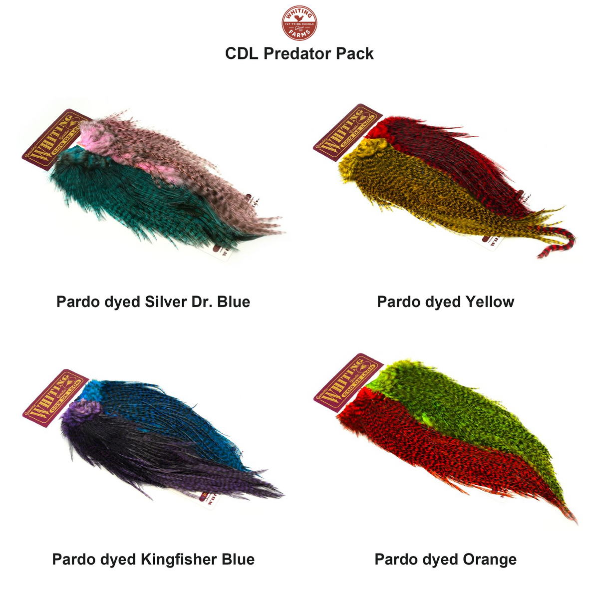 Farveoversigt – Whiting CDL Predator Pack
