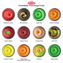Farveoversigt – Berkley PowerBait® Trout Dough Fruits