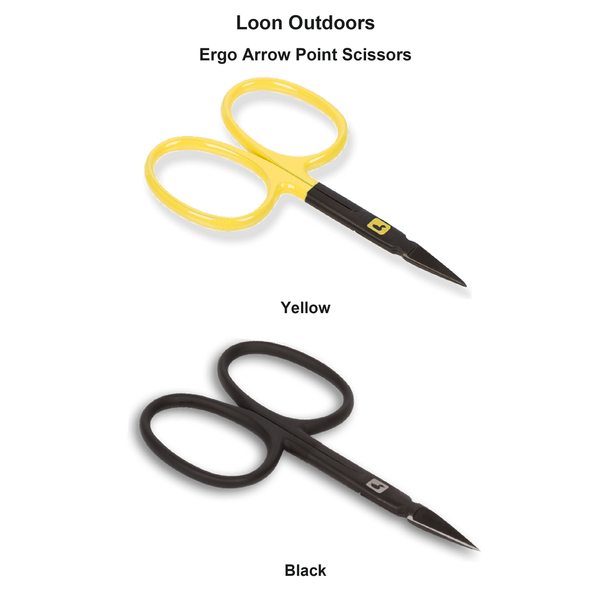 Farveoversigt – Loon Outdoors Ergo Arrow Point Scissors