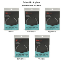 Farveoversigt – Scientific Anglers Sonar Leader 7ft - NEW
