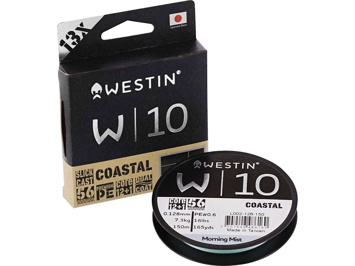 Westin W10 13 braid Coastal Morning Mist 150m