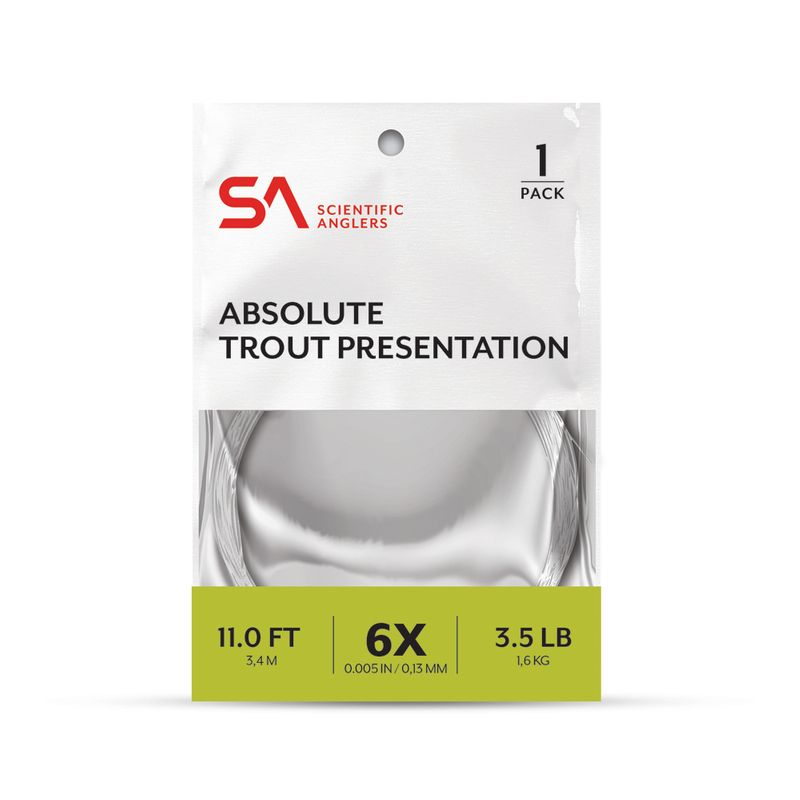 Scientific Anglers Absolute Trout Presentation Leader 11' â€“ product_1_35059.jpg