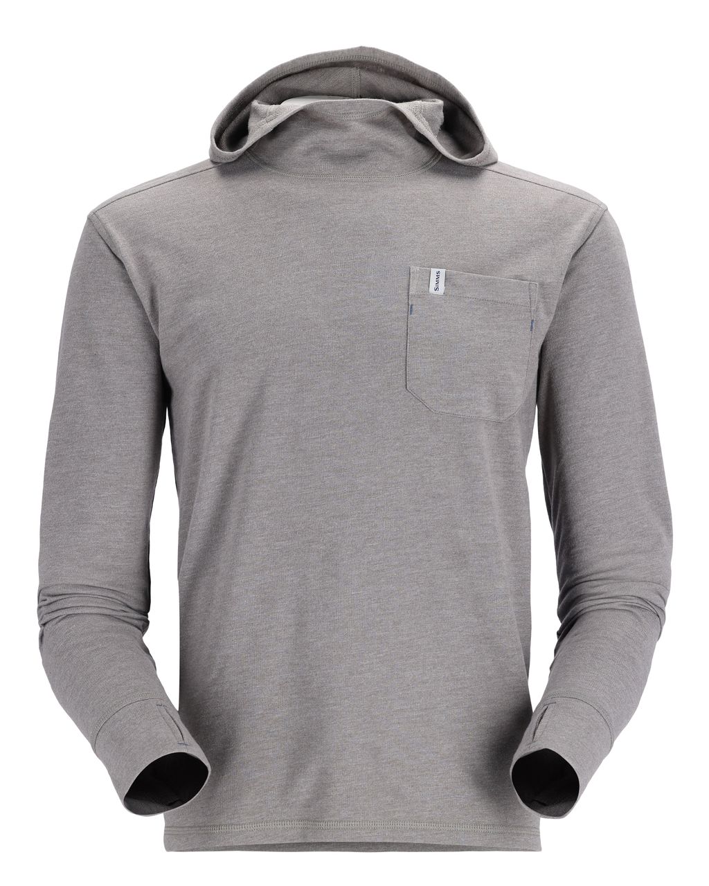 Simms Men's Henry's Fork Hoody Steel Heather